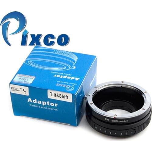 Tilt Lens Adapter Suit For Canon EF Lens to Suit for Micro Four Thirds 4/3 Camera