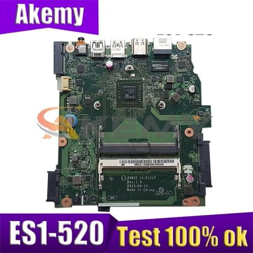 AKEMY new B5W1E LA-D121P NBG2K11002 NB.G2K11.002 laptop motherboard For acer Aspire ES1-520 Main board ddr3 full test