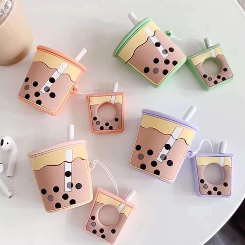 Vococal Case for AirPods Protective Holder Shell Cover Skin Sleeve for Apple Air Pods 1 2 1st 2nd Earphone Earbud Accessories