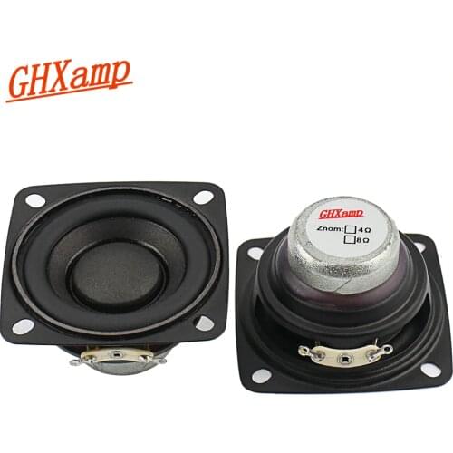 2 inch 55mm Full Range Bluetooth Speaker 4OHM 10W Neodymium Bass Mid Portable Speakers Rubber DIY 2PCS