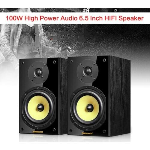 100W6.5 Inch Home High-power Speaker NS2000 Fever Bookshelf Passive Audio Monitor Level High-fidelity Speaker Front Speaker