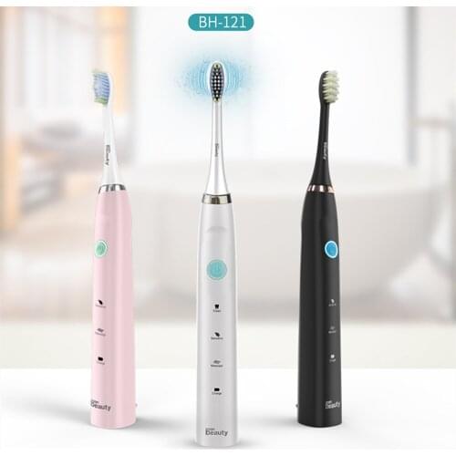 Portable Intelligent Sonic Electric Toothbrush Adult 3 Cleaning Modes USB Charging IPX7 Waterproof Whitening Teeth Gift Dental