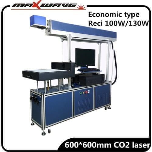Sanitary Ware Shoe Design Wood Co2 Laser Marking Engraving Machine