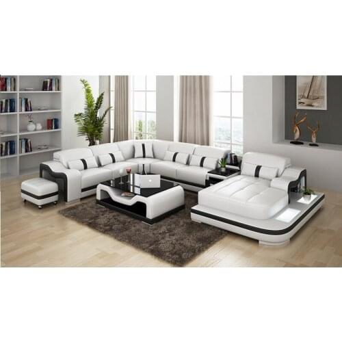 Guangzhou furniture leather living room sofas living room furniture cheap leather sofas