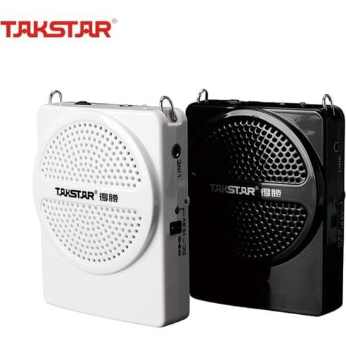 TAKSTAR E126 Rechargeable Mini Voice Amplifier Portable Waistband Wired Headset Microphone Amplifier Speaker for Tour Guide