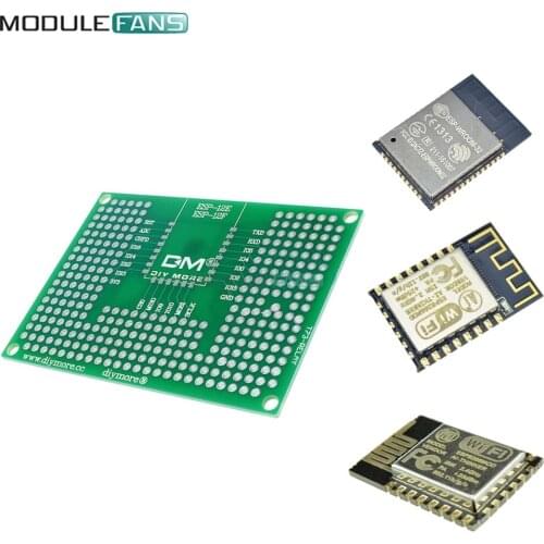ESP8266 ESP-12F ESP-12E ESP-32 ESP32 Module 7x9CM 70x90mm Double Side Prototype PCB Board Breadboard Wireless WIFI For Arduino