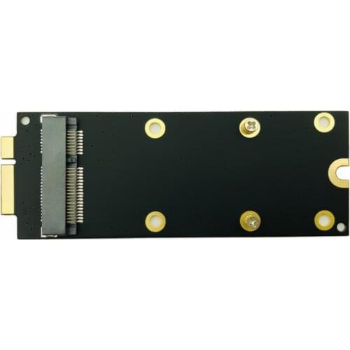 New mSATA SSD To SATA 7+17 Pin Adapter Card 2012 for MacBook Pro MC976 A1425 A1398