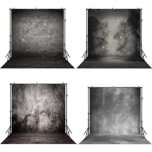 Shabby Chic Concrete Photography Background Vintage Grey Cement Wall Backdrop Video Photo Shoot Studio Back Drops Gray Banner