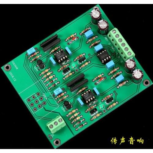Twin field tube input class A pre-stage pre-amplifier