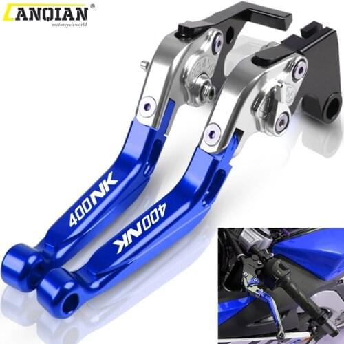For CFMOTO 400NK 2018 2019 Motorcycle CNC Adjustable Extendable Foldable Brake Clutch Levers 400 NK Handbrake Lever Accessories