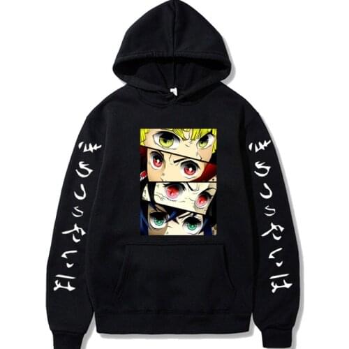 Men Hoodies Japanese Style Anime Pullover The Blade Of Doom Homme Clothes Unisex Streetwear Hooded Sweatshirt Harajuku Wholesale