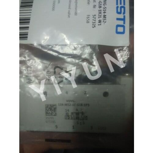 VUVG-B10-T32C-AZT-F-1T1L 573410 VUVG-B14-B52-ZT-F-1P3 566517 VUVG-B10-P53E-ZT-F-1T1L 573420 FESTO Solenoid valve