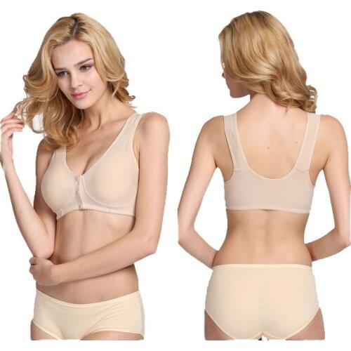 New women bra so soft cotton bra ladies underwear plus size 44 42 40 38 36 34 B C D cup bras for woman C3