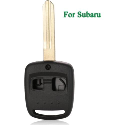 Bilchave 2 Buttons Remote Key Shell Case Fob For Subaru Forester Legacy Impreza Outback 2000 2001 2002 Replacement