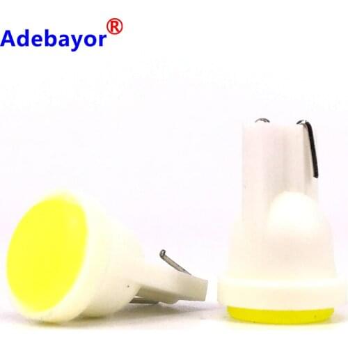 200 X T10 194 W5W Parking Light License Plate Lights 1 LED lamplet 194 168 COB Car Auto Door Clearance lights Instrument lamp