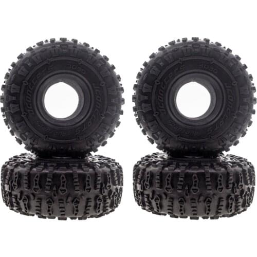 4PCS 149MM 2.2 Rubber Wheel Tires Tyre for 1/10 RC Crawler Car Traxxas TRX4 TRX-6 Axial SCX10 90046 Wraith RR10