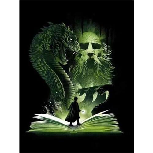 5D DIY Full Round Diamond Painting Characters & Books Cross Stitch 3D Embroidery Poster Rhinestone Mosaic Home Decor Art Y328