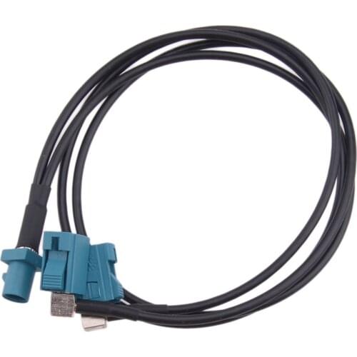 Car GPS Navigation Antenna Splitter Cable Plastic Fit for BMW Benz Android Media Screen Audio Video Navigation System