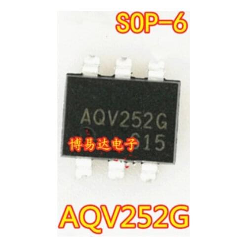 Free Shipping 30pcs AQV252G SOP-6 60V AQV252