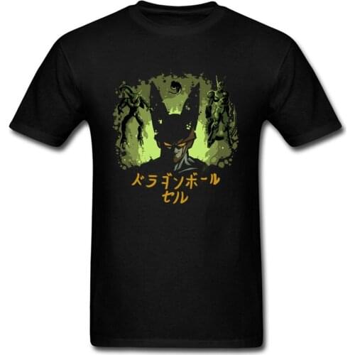 Cell Volution T-shirt Men Game T Shirt Cellvolution Mutant Tshirt Fashion Black Clothing Monster GG Tops Tees Japan Anime