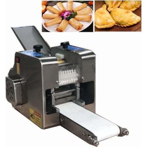 Commercial dumpling wrapper/skin pierogi making machine/wonton wrapper machine for sale with CE in 2020