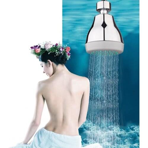 3 inch ABS Shower Head Bathroom Water Saving Shower Head Mini Hanging Shower Head Detachable Shower Nozzle Replacement Parts