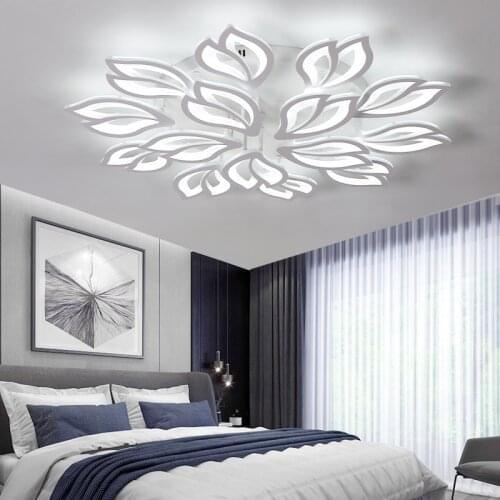 Modern Chandelier Led Ceiling Chandelier for Living Room Bedroom Led Chandelier with APP Remote Control Function Celing Lamp