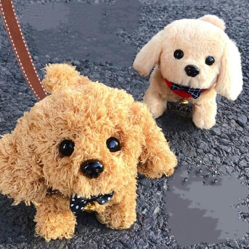 Interactive Plush Puppy Electronic Toys Set Cute Robot Dog Funny Plush Toys for Children Birthday Christmas Birthday Gift