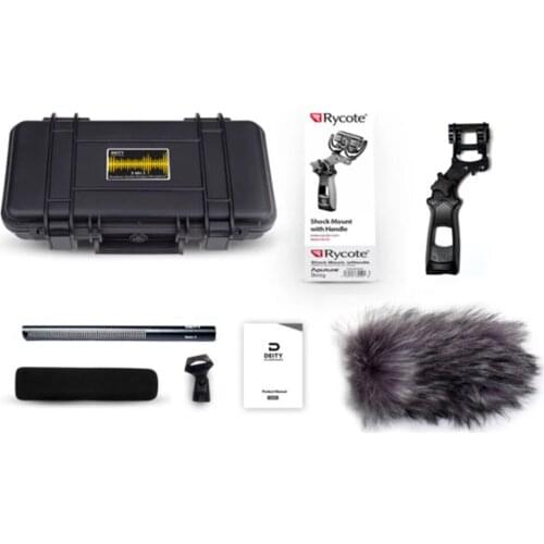 Deity S-Mic 2 Location Kit Professional High-Sensitivity Low-Noise Directional Microphone, Suitable for Professional Movies