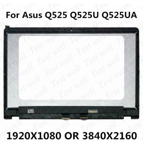 Original 15.6'' FHD 1920X1080 OR UHD 4K 3840X2160 LCD with Touch Screen Digitize Assembly for Asus Q525 Q525U Q525UA Q525UQ