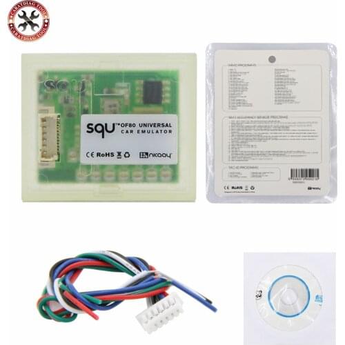 Newest SQU OF80 / OF68 Universal Car Emulator supports IMMO For Seat occupancy sensor Tacho Programs For Benz/ For BMW/For VW