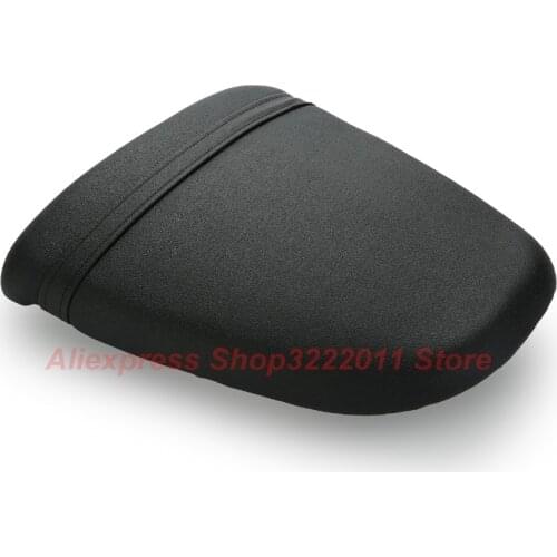 Motorcycle Rear Leather Pillion Passenger Seat Black Back Cusion Cover For Suzuki GSXR600 GSXR750 1996 1997 1998 1999