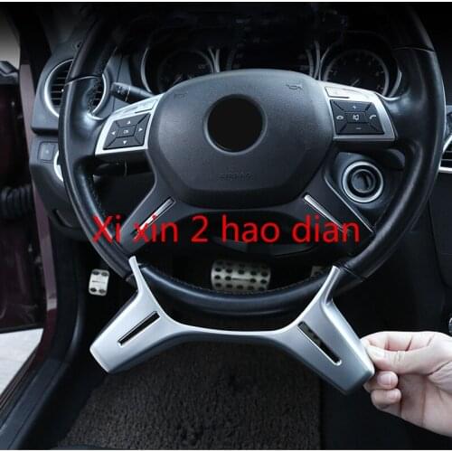For Mercedes-Benz Old C-Class E-Class ML GL W204 212 C180 200 Steering Wheel Sequin Interior Modification Parts