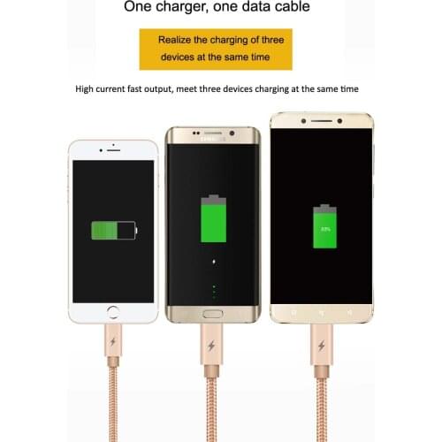 Multiple charging cable for Apple Android type-c three-in-one transmission charging