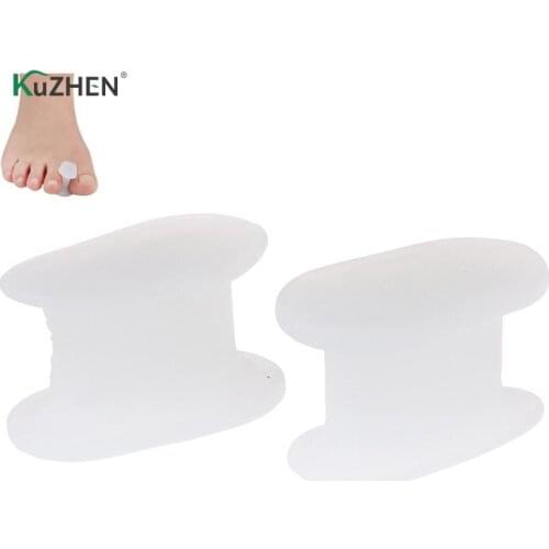 1 Pair Reusable Gel Orthotics Bunion Separators Toe Stretchers Toe Corrector