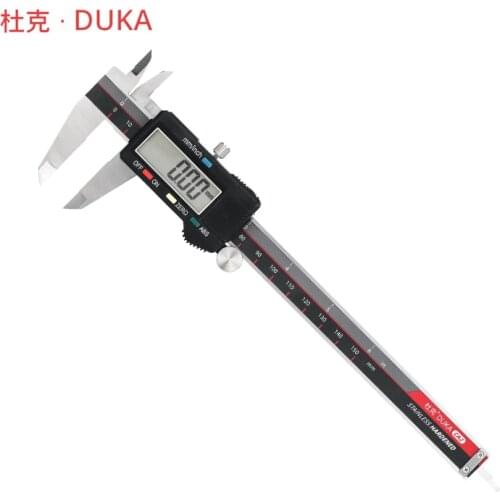 DUKA CA2 Digital Caliper 0-150mm 6 inch IP54 Waterproof LCD Digital Screen Electronic Vernier Caliper Micrometer Accuracy