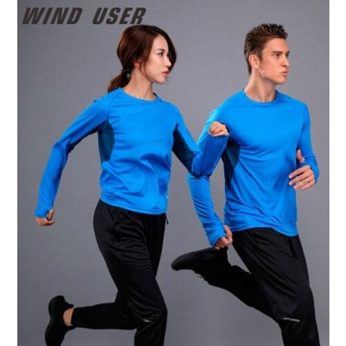 Running T-shirt For Men Long Sleeves Loose shirt Sports Quick Dry Gym Fitness t shirt
