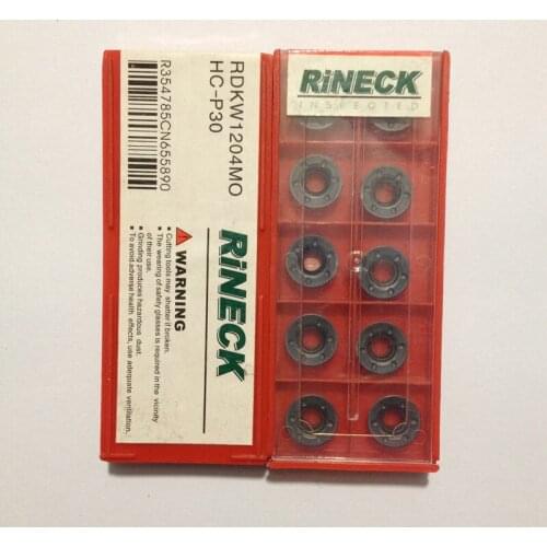 Germany R6 RiNECK RDKW1204MO HC-P30 CNC blade Cemented carbide inserts blade lathe tool
