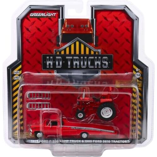 GreenLight 1:64 2013 International Durastar Flatbed Alloy model car Metal toys for childen kids diecast gift
