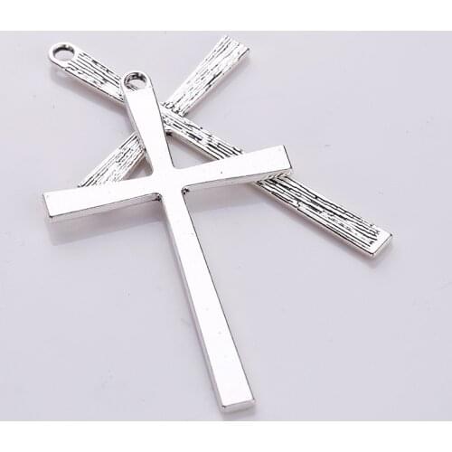 Personalized customization DIY Minimalist Retro Punk Pins BIG Cross Women Man Hip Hop Coat Brooch bag Accessories