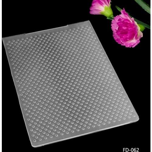 Circle Design Diy Cutting Dies SCRAPBOOKING PLASTIC EMBOSSING FOLDER