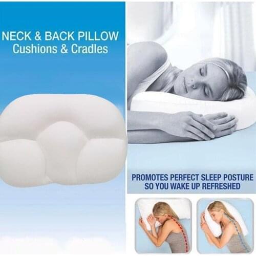 All-round Cloud Pillow Multifunctional Sleeping Egg Pillow Memory Foam Soft Orthopedic Neck Pillow Butterfly Shaped Pillow Healt