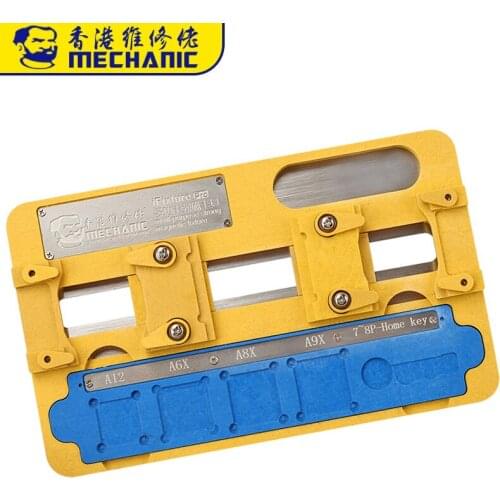 Multifunction Magnetic Fixture for iPhone 7/7P/8/8P Home Key Fingerprint Motherboard Hard Disk Chip A9/A10 Rework Holder