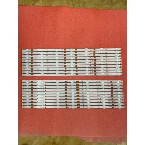 New 20 PCS/set 7LED(3V) 575mm LED backlight strip for 55 inch TV LB55065 V0_04 V1_04 77900 E213009