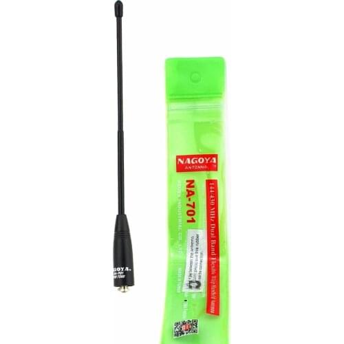 Original Nagoya NA-701 SMA-Female Dual Band 10W Antenna For UV-5R 888s H777 HYT BAOFENG PX-777 PX-888 TG-UV2 Walkie Talkie