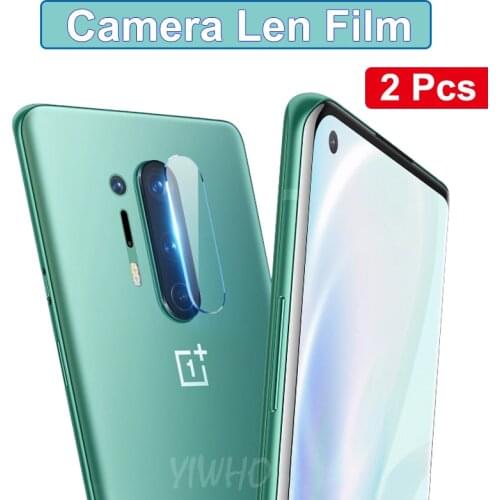 2 Pcs Camera Len Film For Oneplus 8 7 Pro 7T Protective Glass On For One plus 8Pro Tempered Glas Film Oneplus8 Oneplus7