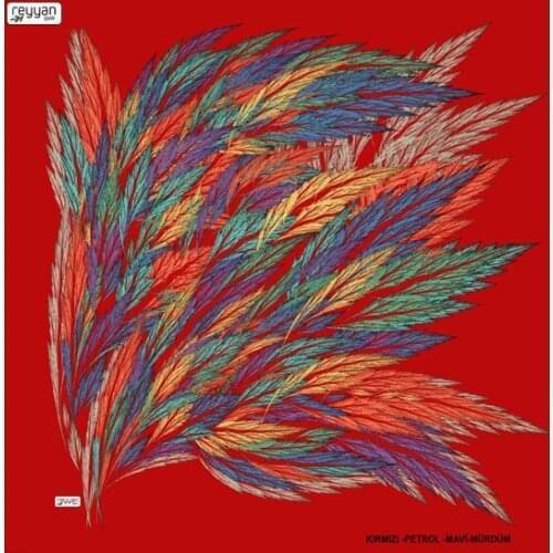 REYYAN SILK OYALIK WRITING (NEW QUALITY)-DESEN-19 - RENK-84