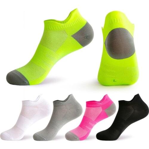 Sports Running Socks Men/Women Athletic Cycling Ankle Socks Thin Breathable Quick Dry Marathon Fitness Short Low Cut Socks