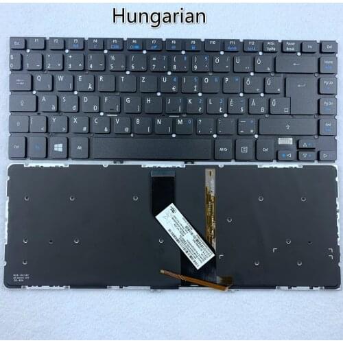 Hungarian Backlit Laptop keyboard for ACER Aspire V5-472G V5-432 V5-433 V5-473G 452G V5-472 V5-472G V5-472P V5-472PG