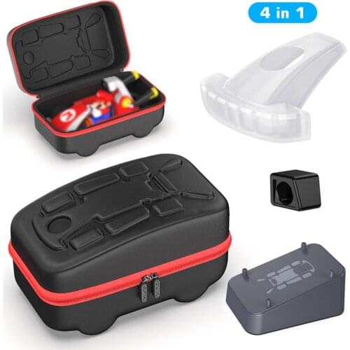 Storage Bag Protective Carrying Portable Case for Nintendo Switch Mario Kart Live Home Circuit Accessories